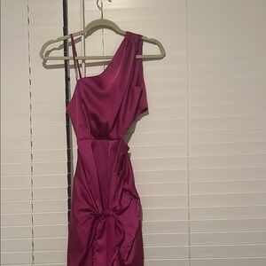 Hello Molly Colosseum views dress purple